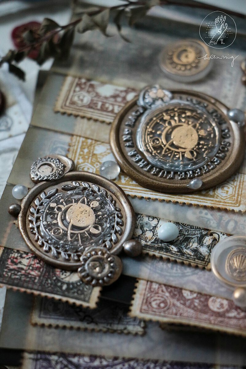 吉 封蠟印章組 - 星系 2（2.5cm）