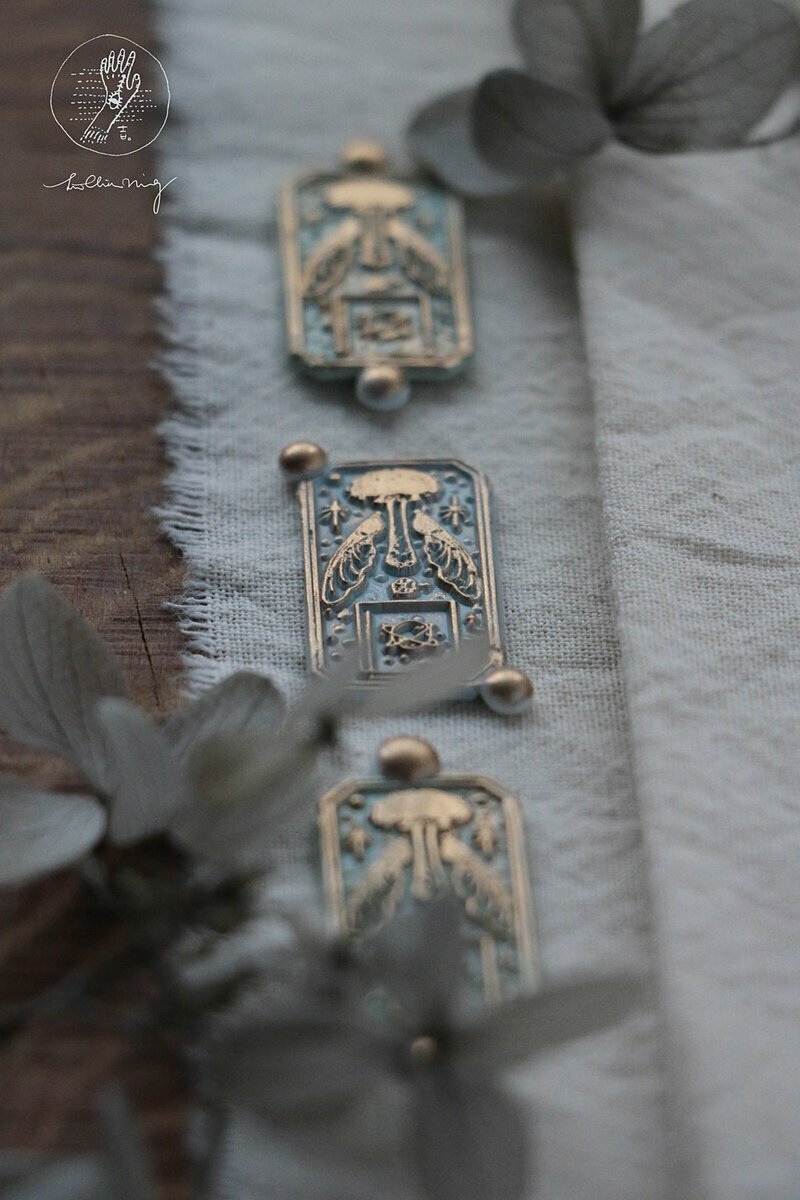 吉 封蠟印章組 -  菌菇座 （3cm）