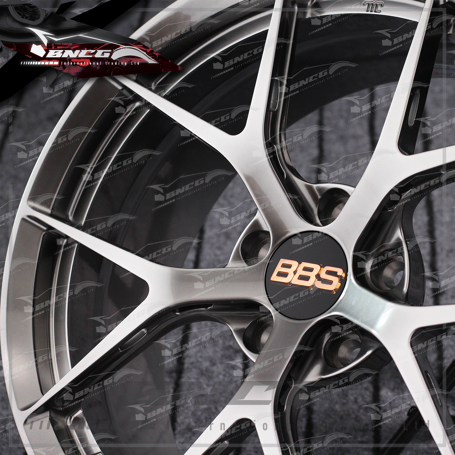 單片式 萬噸鍛造工藝輪圈 BBS 品牌訂製鋁圈 改裝 高強度 輕量化 客製化 訂製鋁圈