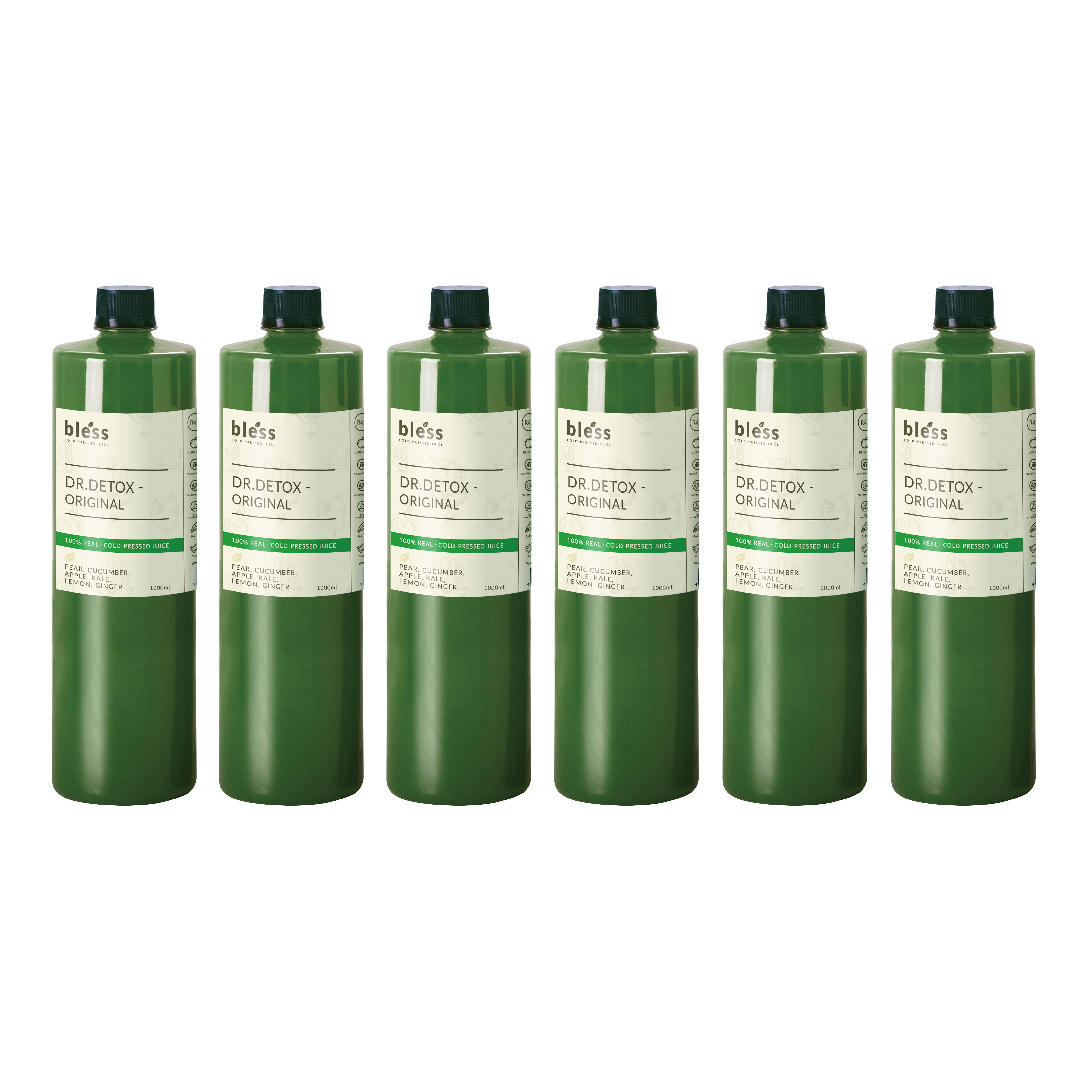 Dr. Detox – Original 宿便救星6支排毒套裝 (1000mL)