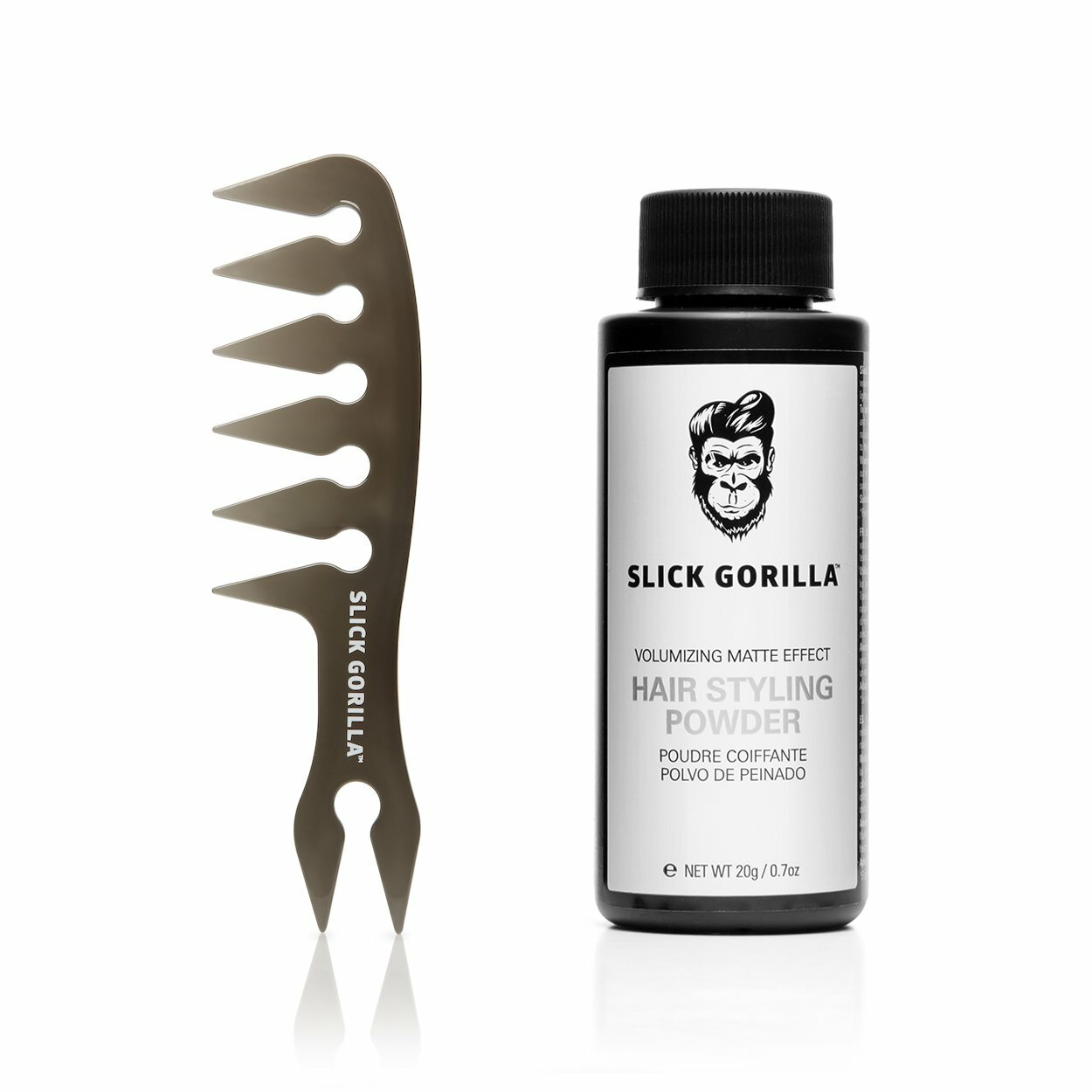 Slick Gorilla 造型兩件組（ 塑型粉\紋理造型梳 ）