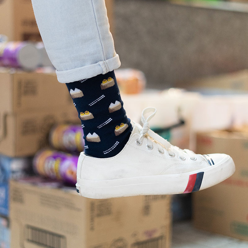PLAYFUL SOCKS hong kong series dim sum socks large (EU41-46)