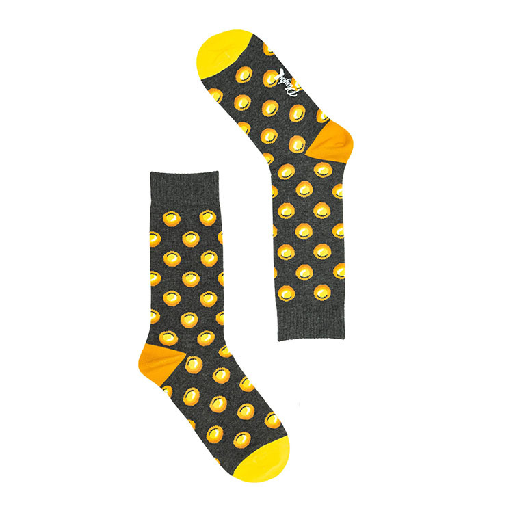 PLAYFUL SOCKS hong kong series egg tart socks small (eu35-40)