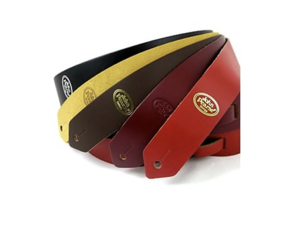 John Pearse - 馬鞍皮1.5"版 皮革背帶 吉他背帶 樂器背帶 背帶