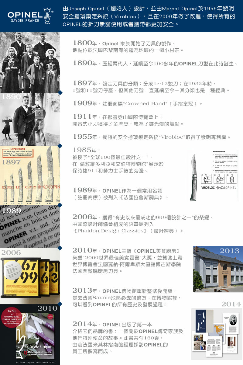 【OPINEL】2021全球限量款法國刀 Escapade Edition Bivouac No.08 露營刀具