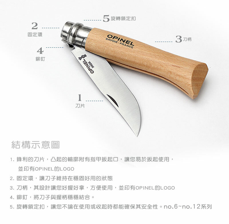 【OPINEL】2021全球限量款法國刀 Escapade Edition Bivouac No.08 露營刀具