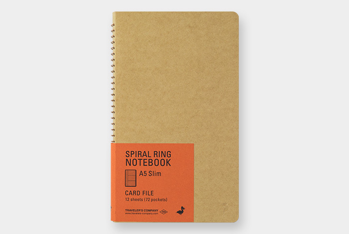 A5 Slim 卡片夾_鵜鶘｜ Spiral Ring Notebook 線圈筆記本