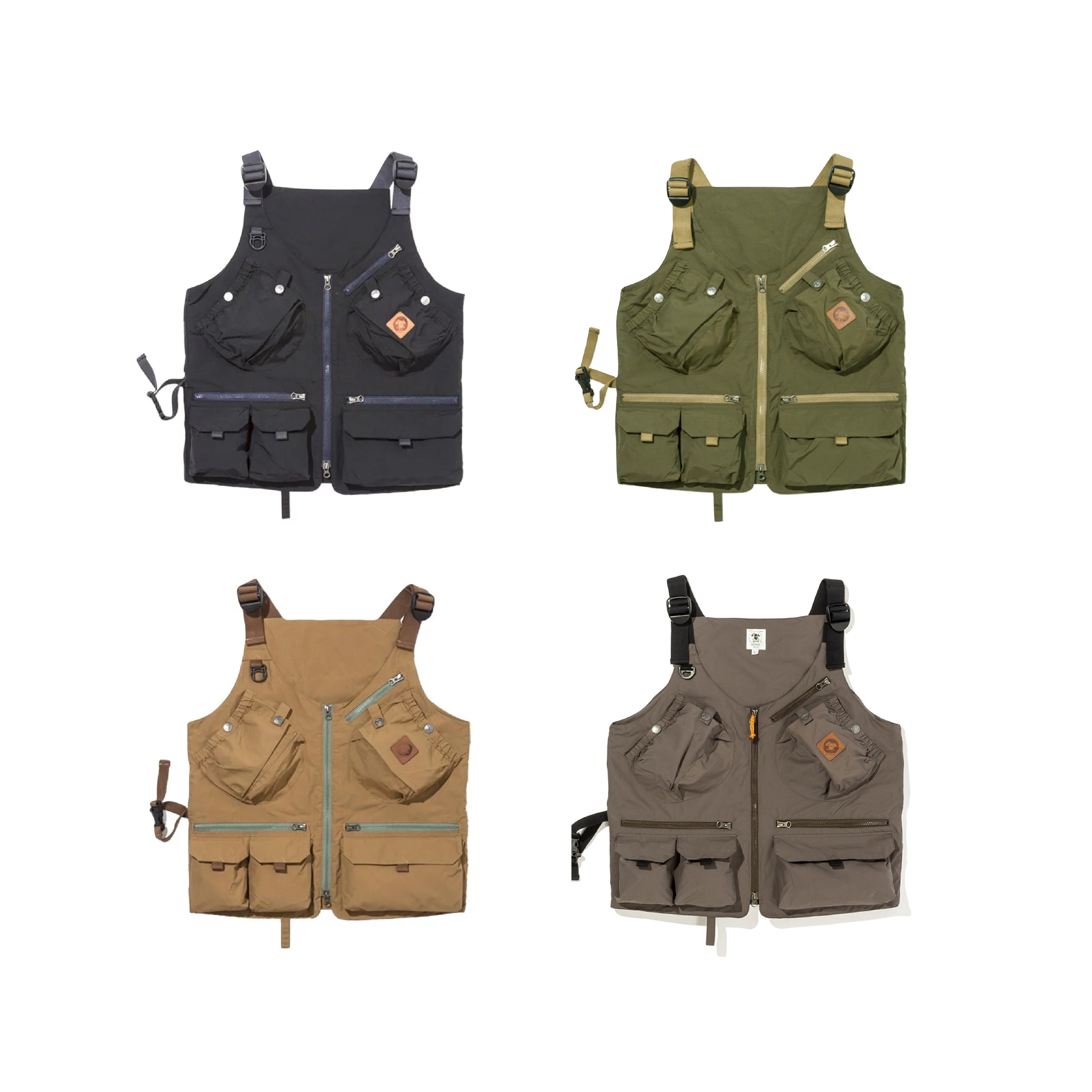 grn outdoor TEBURA Vest 21 機能背心