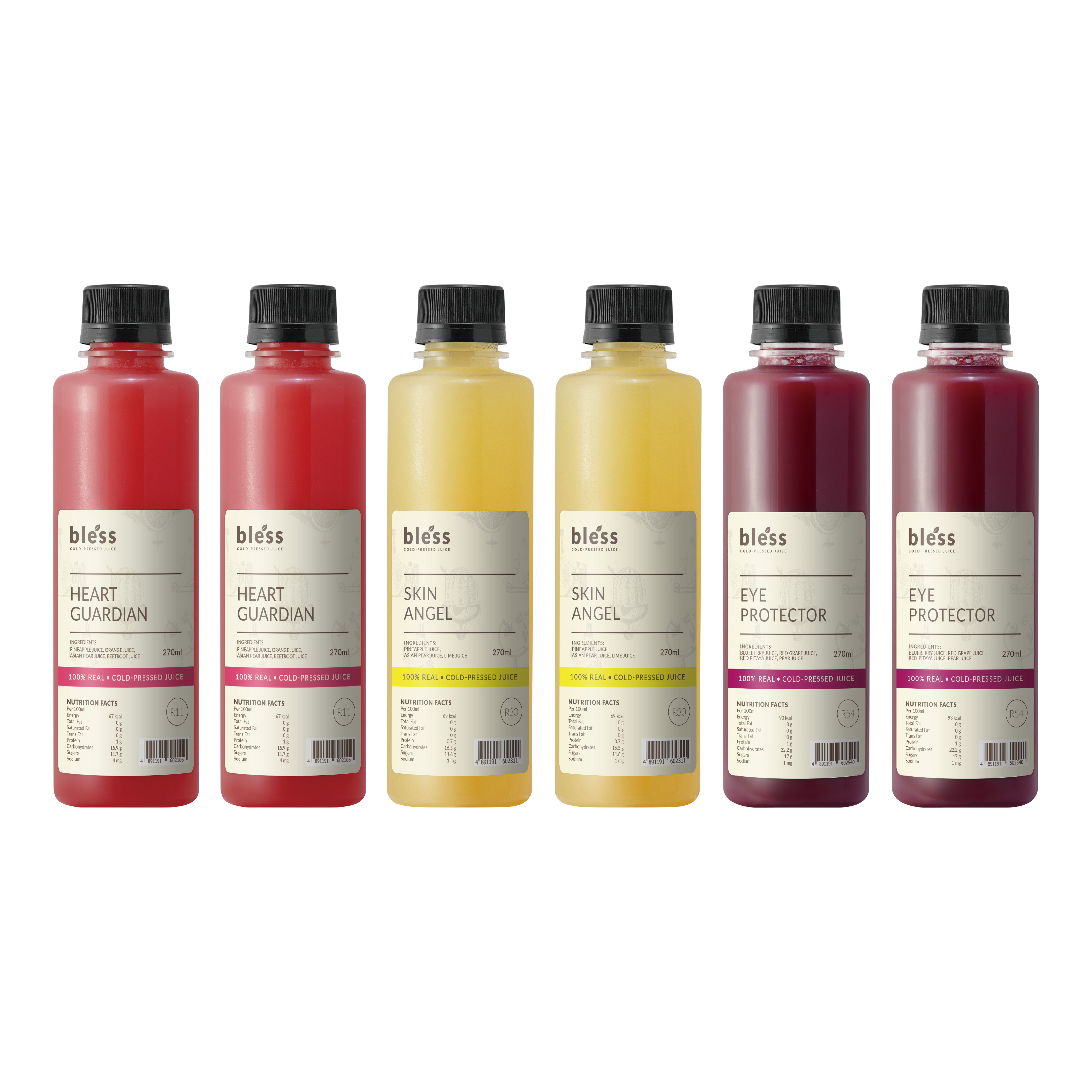 天使守護套裝6支裝 (270ML/1000ML)