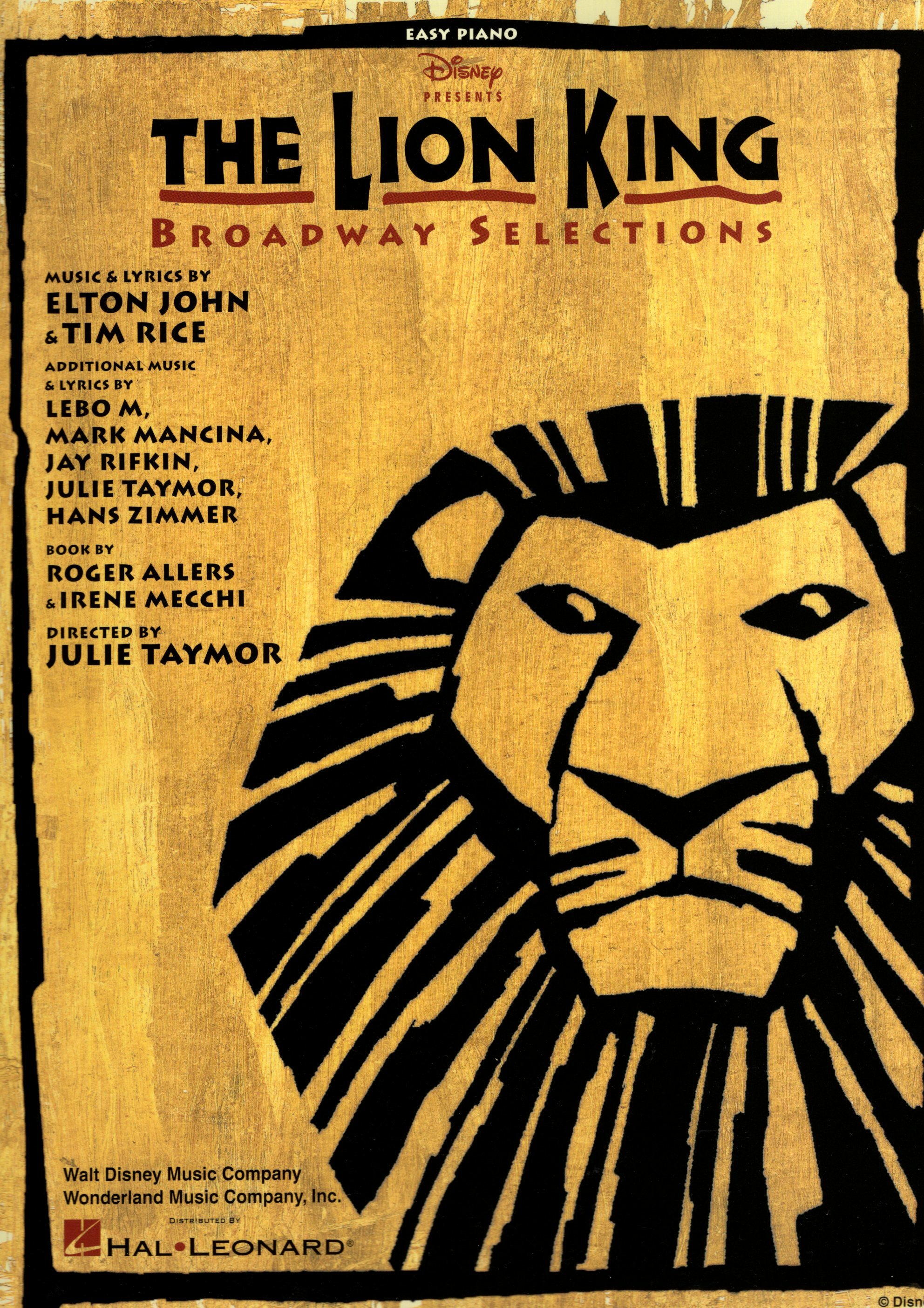 THE LION KING《百老匯精選》