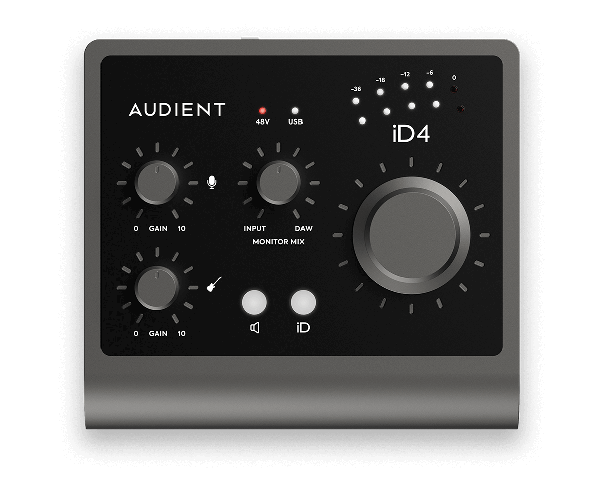 Audient iD4 (MKII) 2in/2out USB AUDIO INTERFACE 錄音介面卡