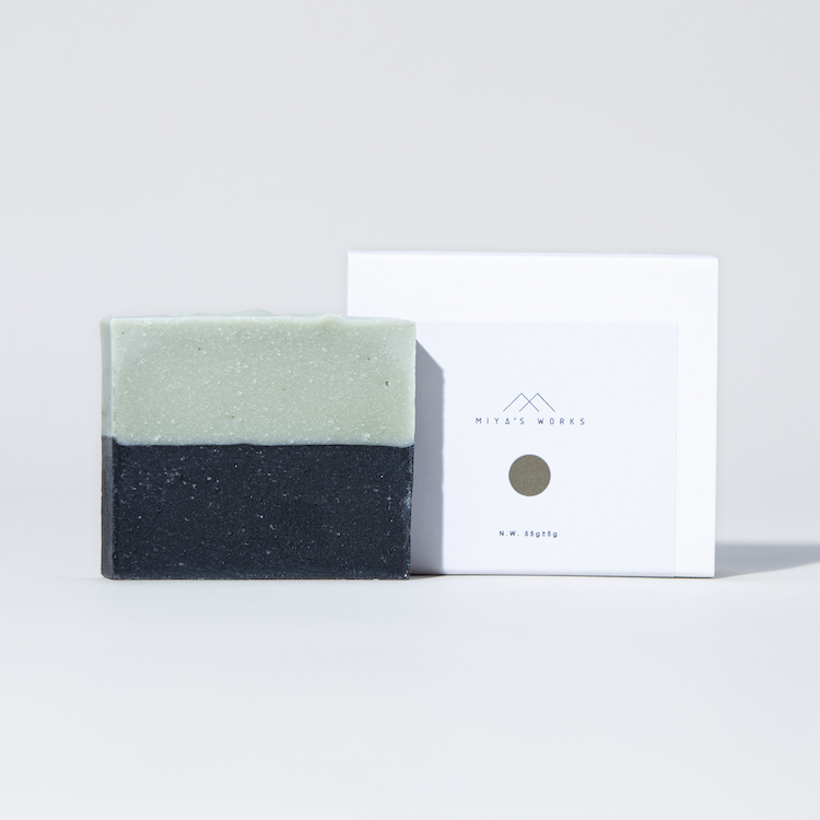 H6 Green Clay and Bamboo Charcoal Soap