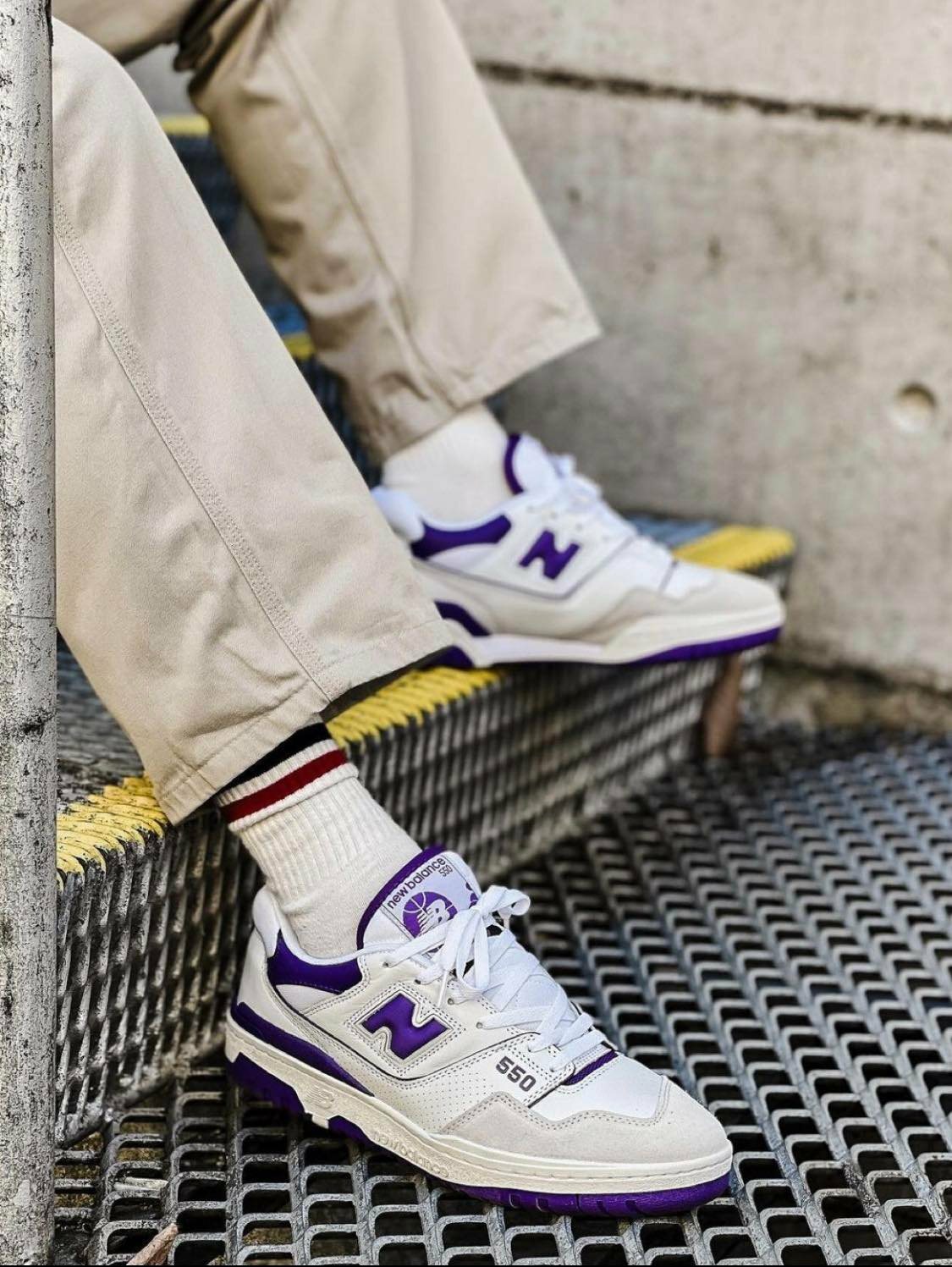 New Balance 550 白紫
