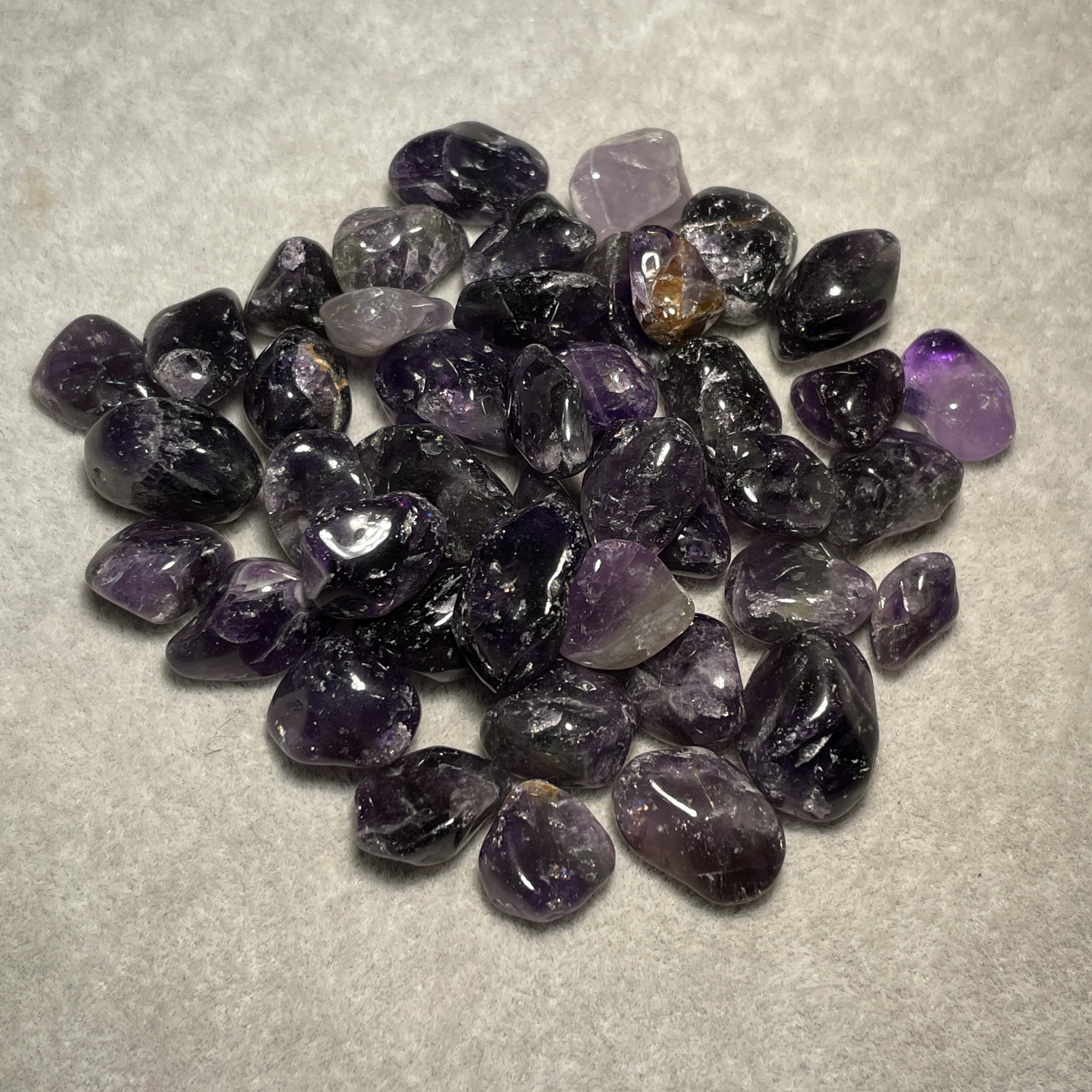 優質紫水晶碎石 70g