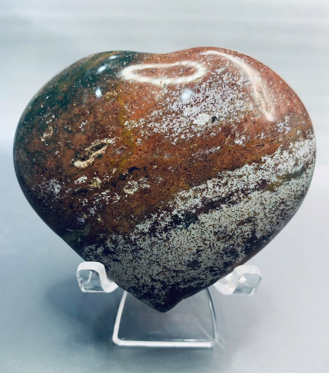 海洋碧玉大形心形晶礦