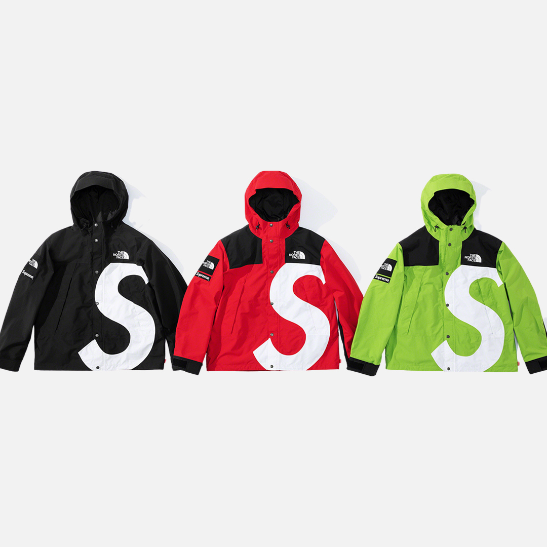 SUPREME THE NORTH FACE S LOGO MOUNTAIN JACKET 黑/綠
