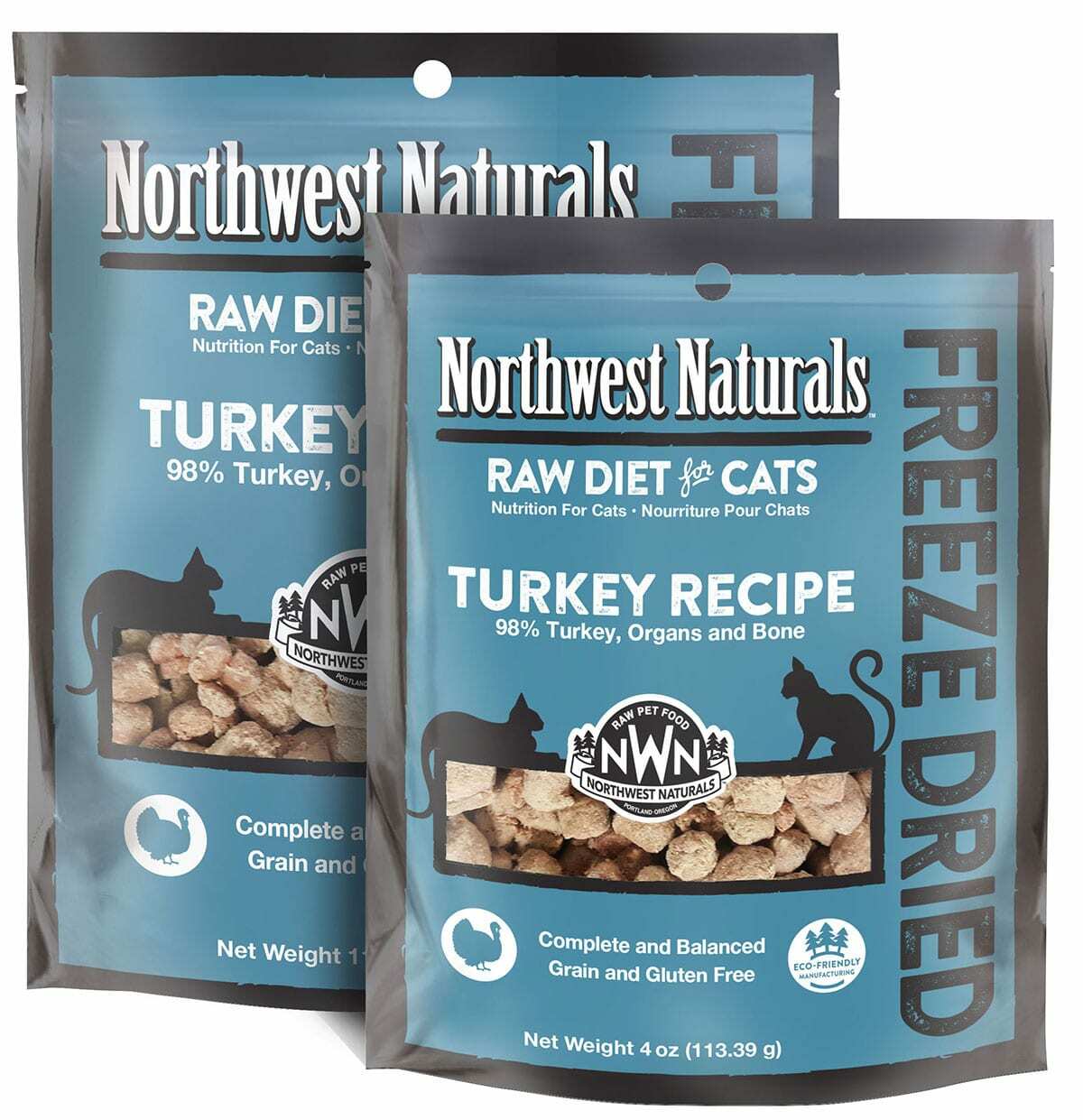 Northwest Naturals 凍乾貓糧系列 - 火雞 11OZ