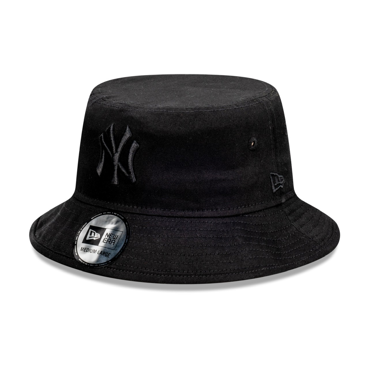 New Era NY Bucket Hat Black