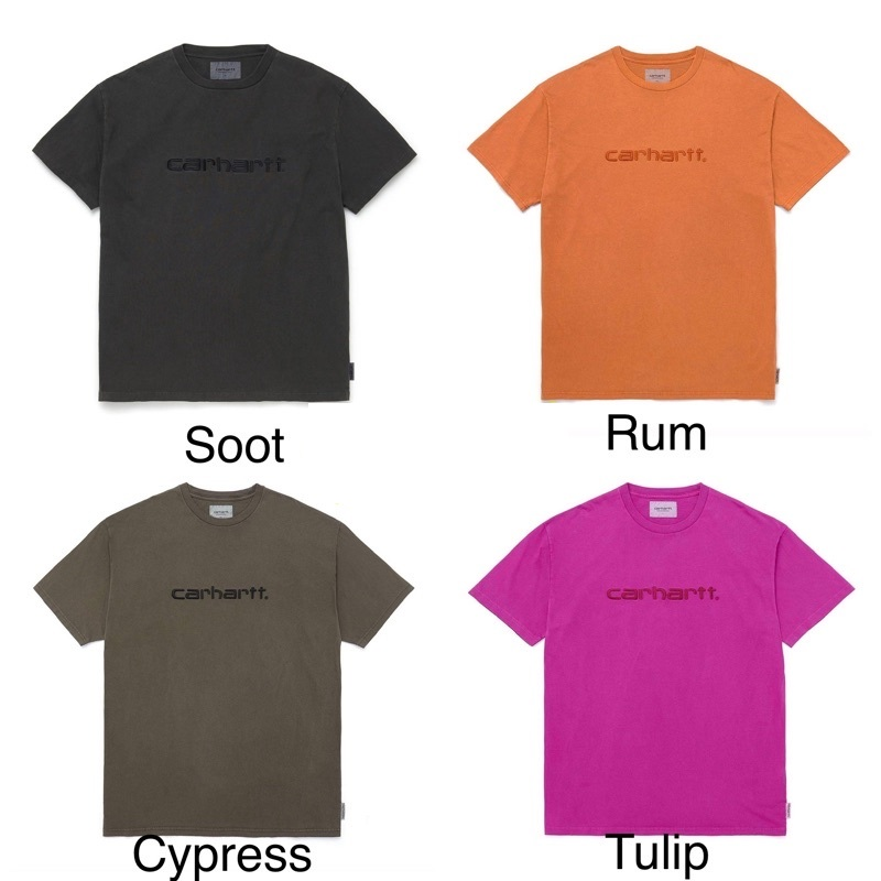 Carhartt WIP S/S Embroidery T-Shirt 短袖 水洗 短T 刺繡LOGO A202019 現貨