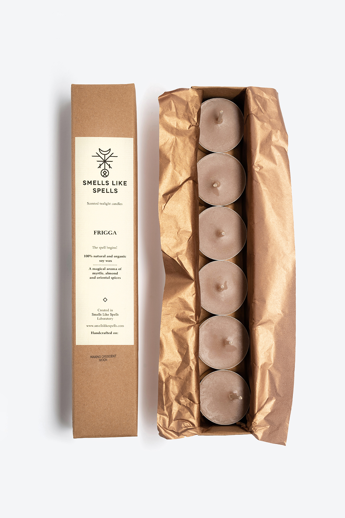 【SMELLS LIKE SPELLS】SCENTED TEALIGHT CANDLES - FRIGGA
