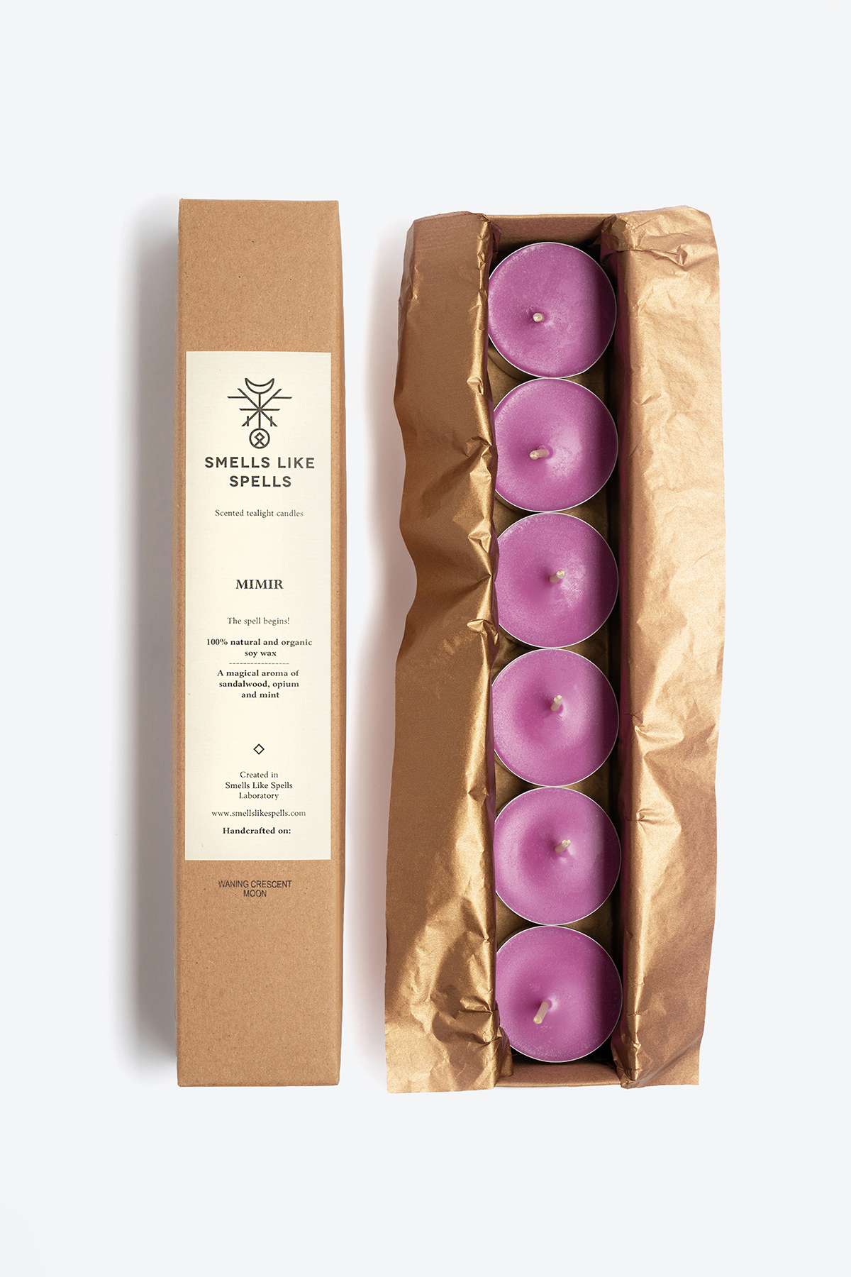 【SMELLS LIKE SPELLS】SCENTED TEALIGHT CANDLES - MIMIR