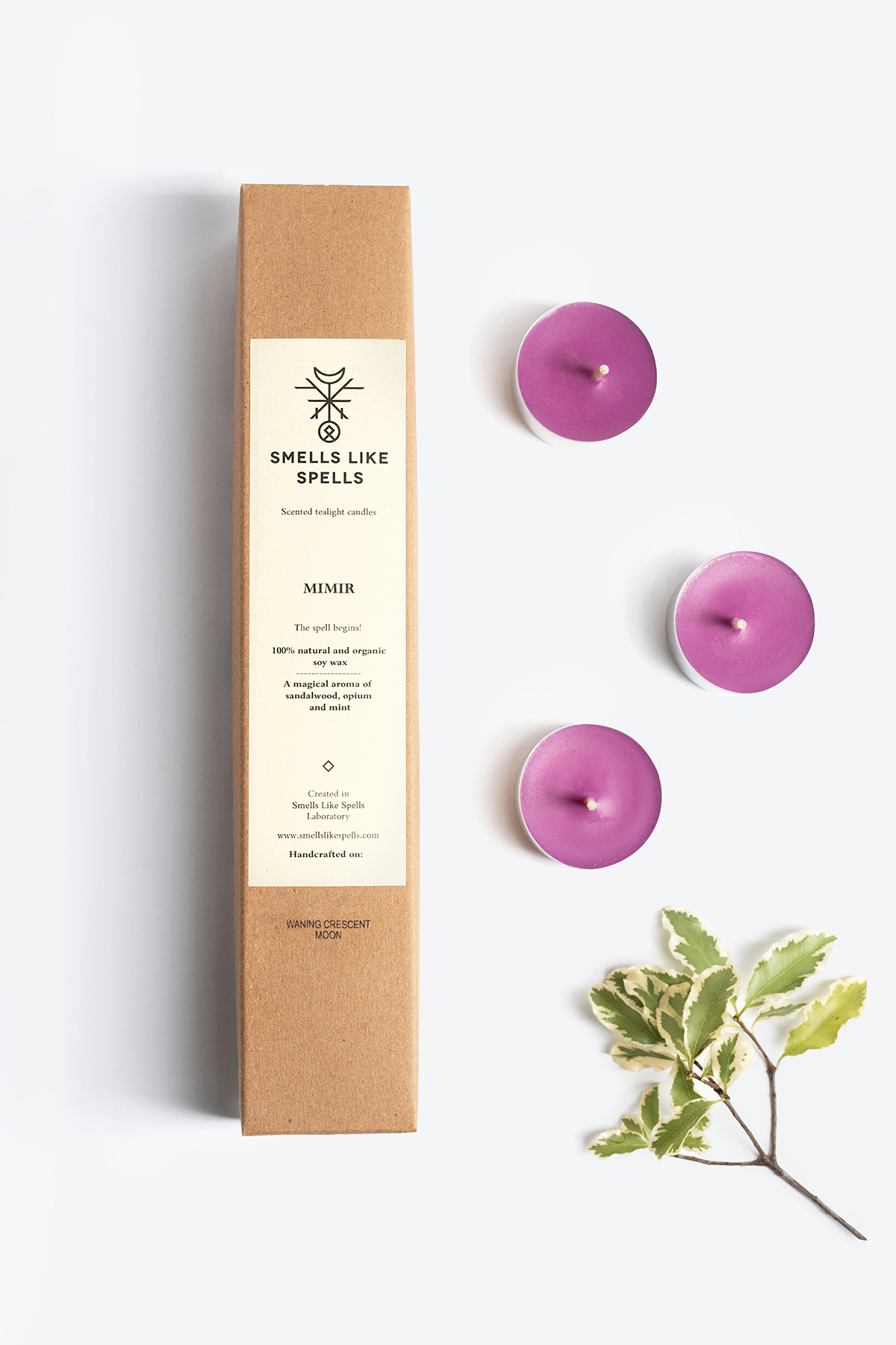 【SMELLS LIKE SPELLS】SCENTED TEALIGHT CANDLES - MIMIR