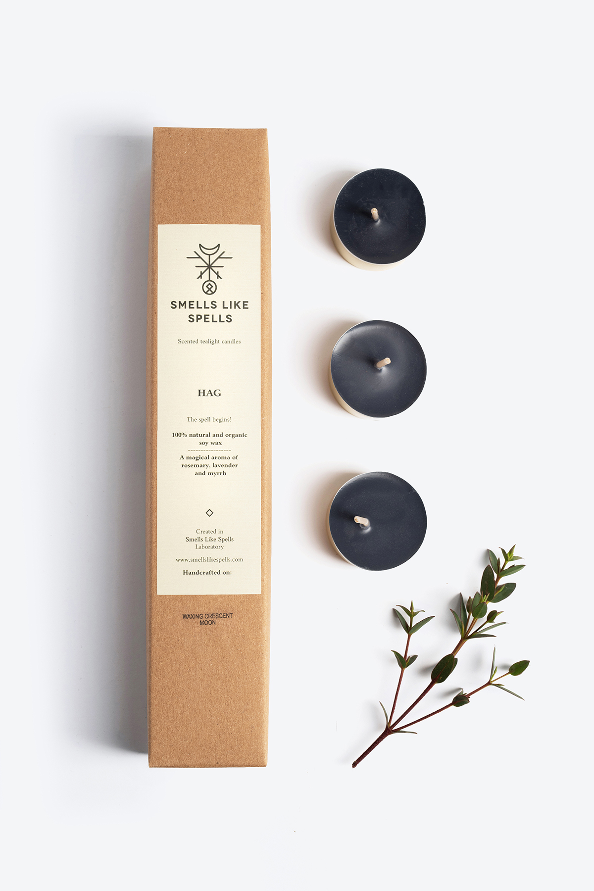 【SMELLS LIKE SPELLS】SCENTED TEALIGHT CANDLES - HAG