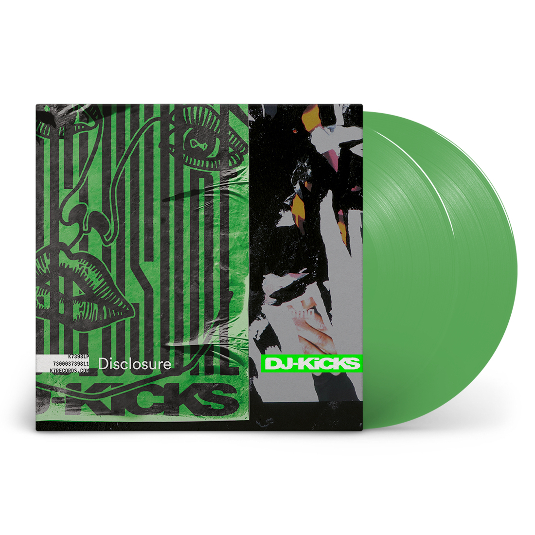 Disclosure《DJ-Kicks》（限量綠膠2LP + MP3 下載碼）