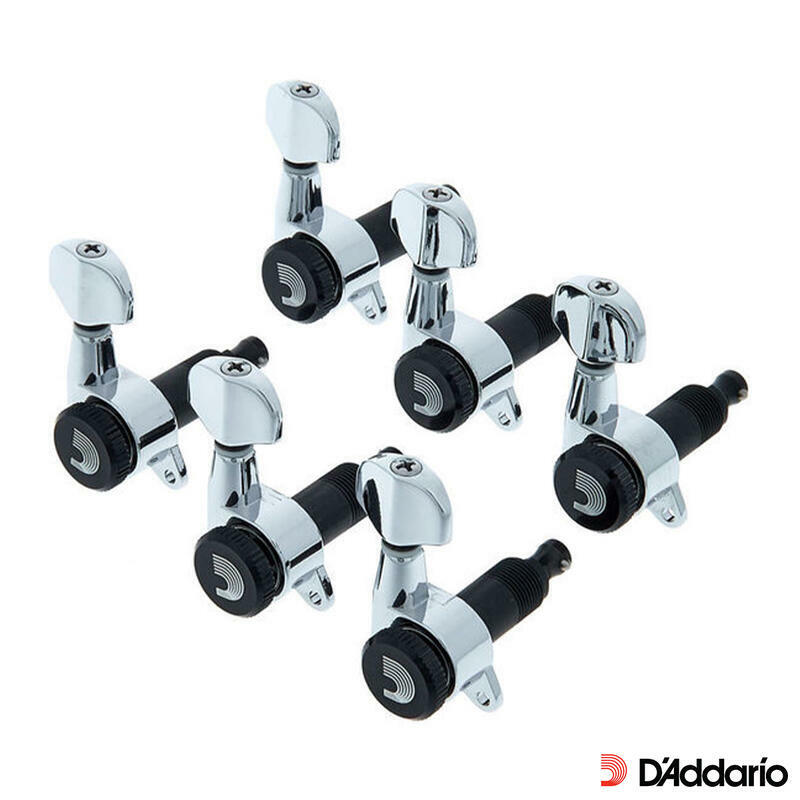 DAddario Planet Waves PWAT-6R1 鍍鉻 調音/電吉他 單邊 弦鈕