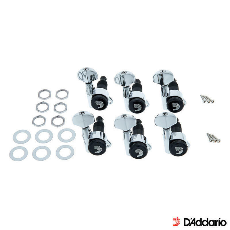 DAddario Planet Waves PWAT-6R1 鍍鉻 調音/電吉他 單邊 弦鈕