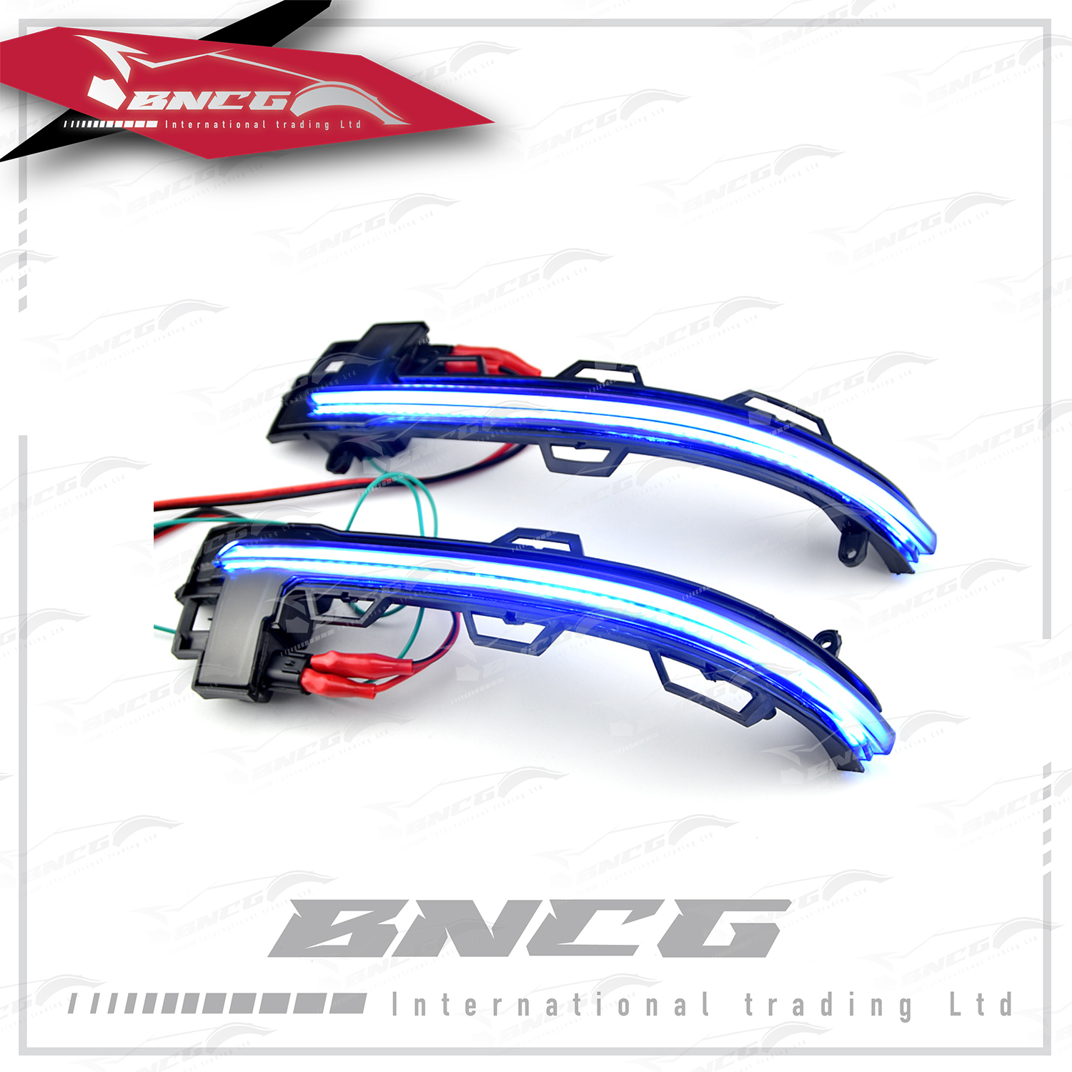 寶馬 BMW G01 G02 G05 G06 G07 改裝 外觀件 燈飾 後照鏡 一抹藍 跑馬燈 流水燈 方向燈