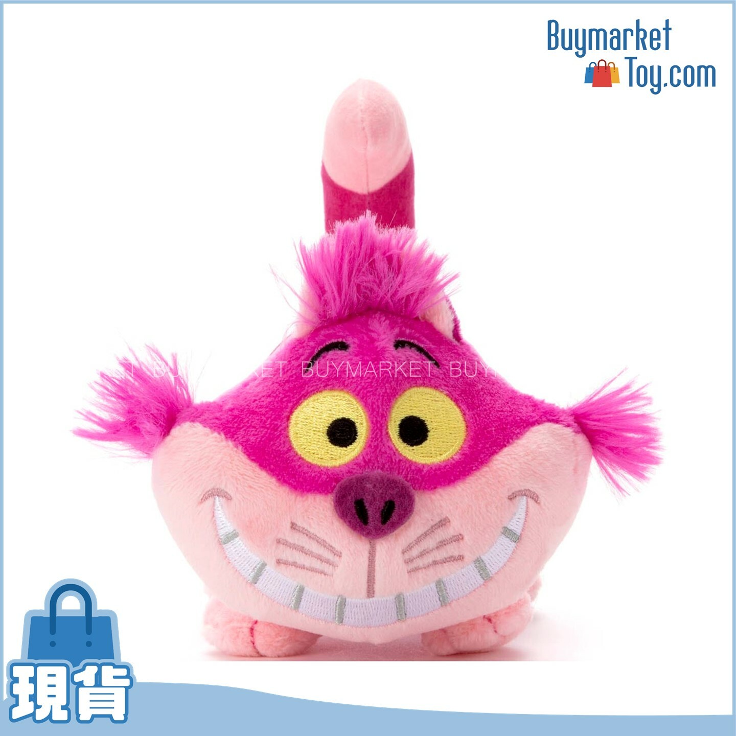 Takara Tomy 迪士尼可水洗系列豆豆公仔 - 愛麗絲夢遊仙境 柴郡貓 妙妙貓