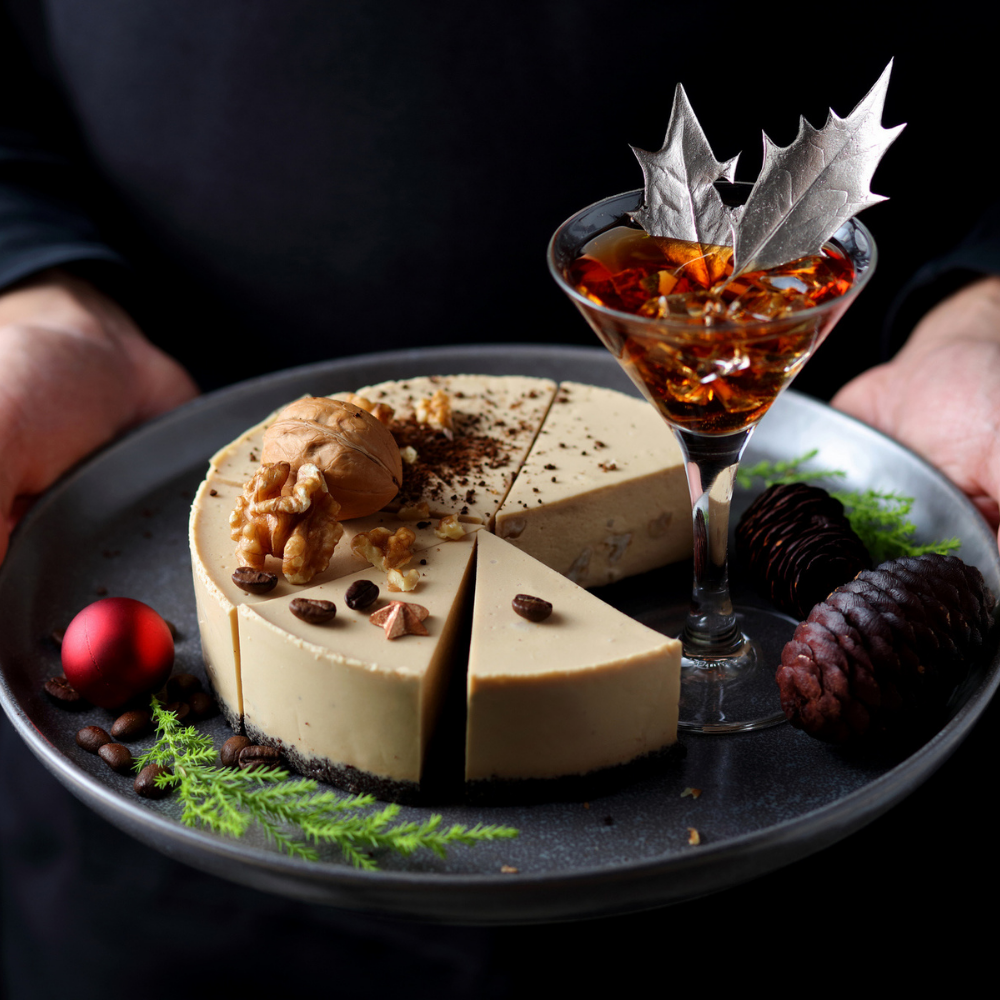 咖啡馬丁尼生乳酪 (8切)