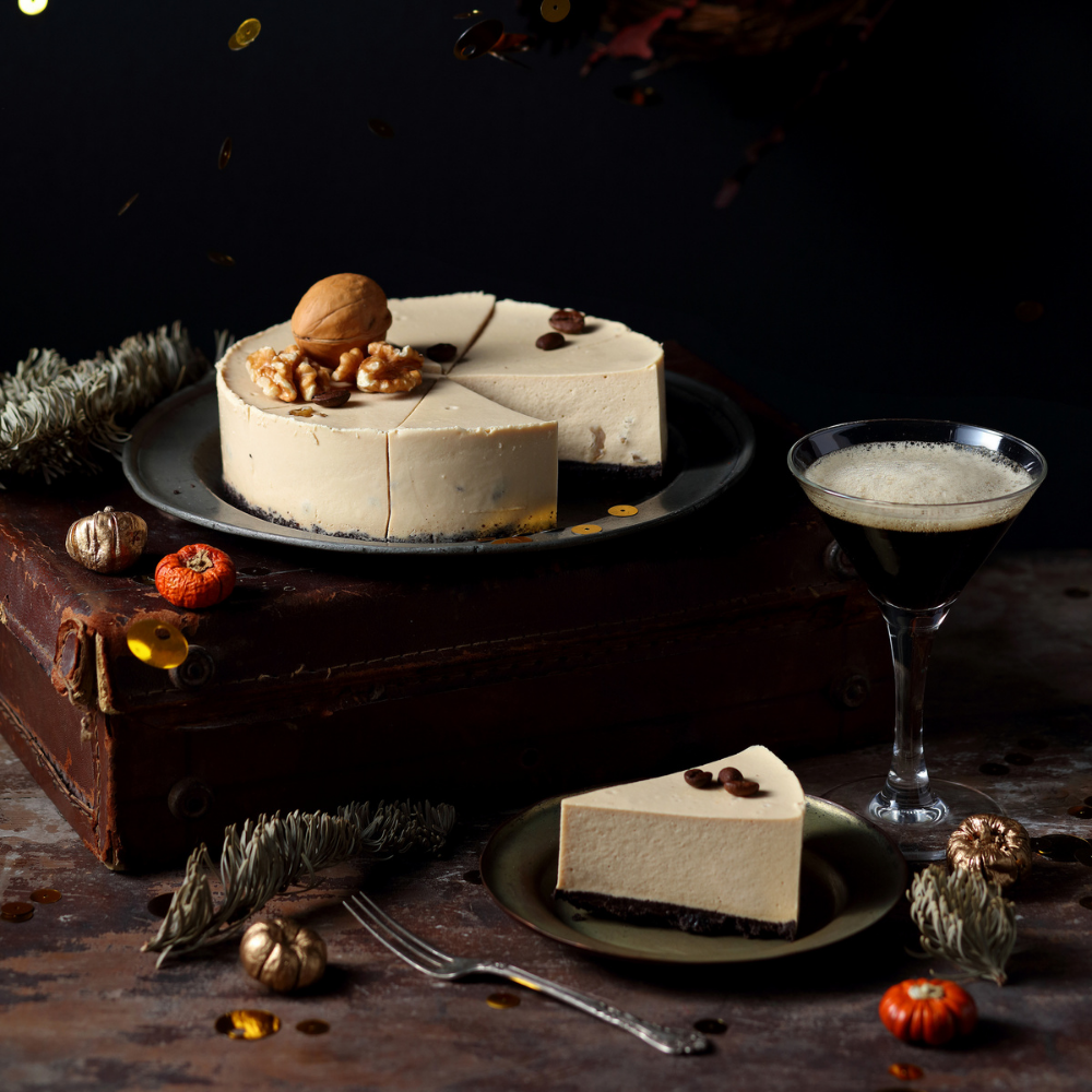 咖啡馬丁尼生乳酪 (8切)