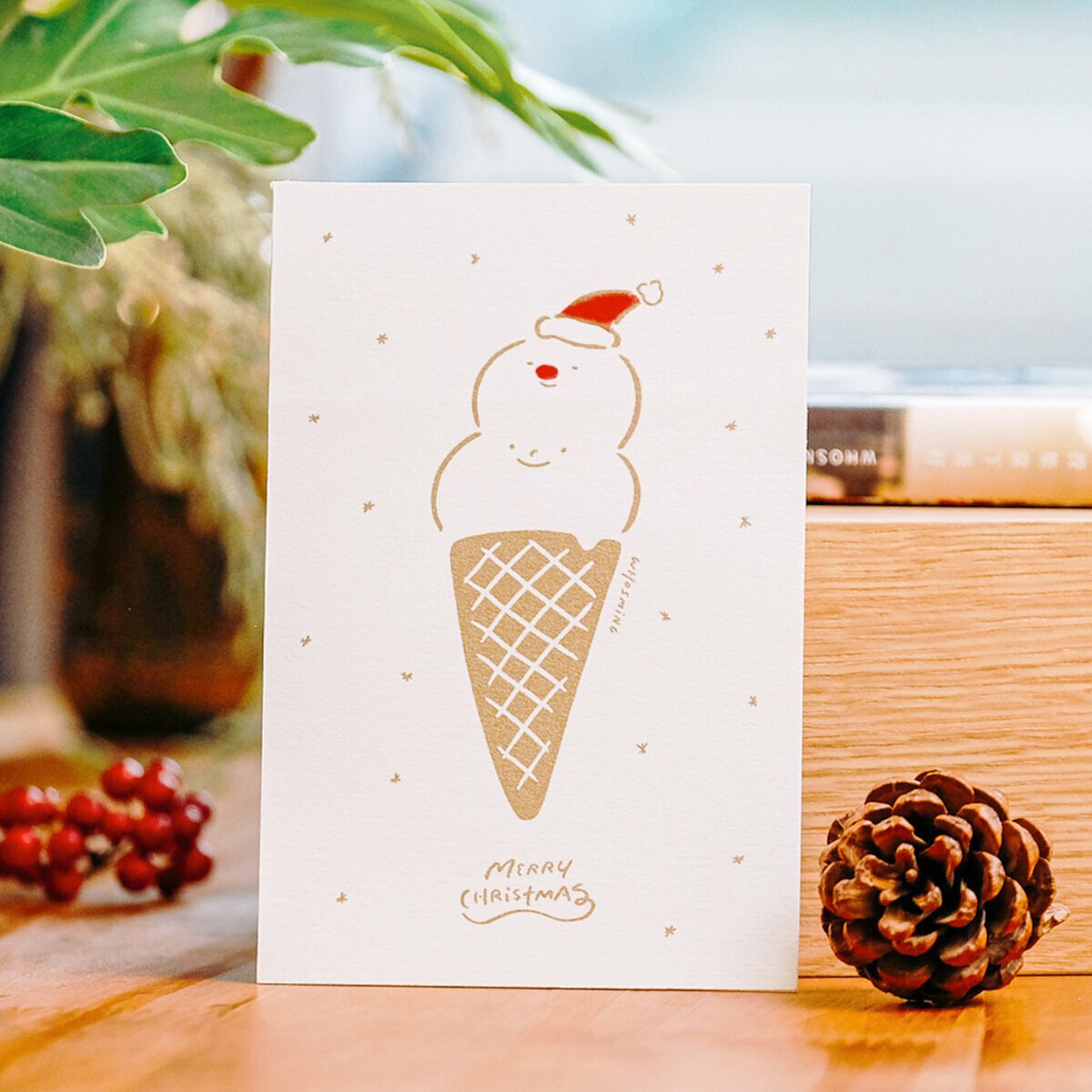 WHOSMiNG「ICE CREAM」聖誕卡片
