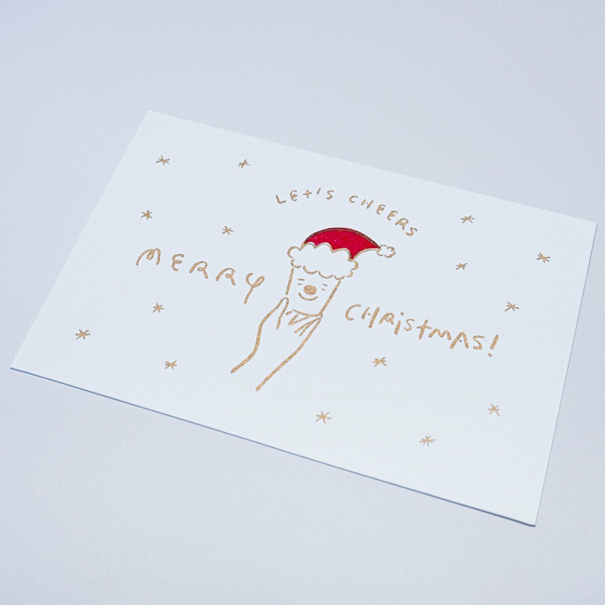 WHOSMiNG「LET'S CHEERS」聖誕卡片