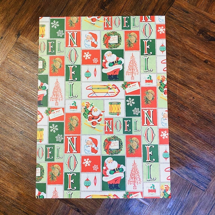 聖誕快樂 包裝紙/海報 ｜美國 Cavallini & Co