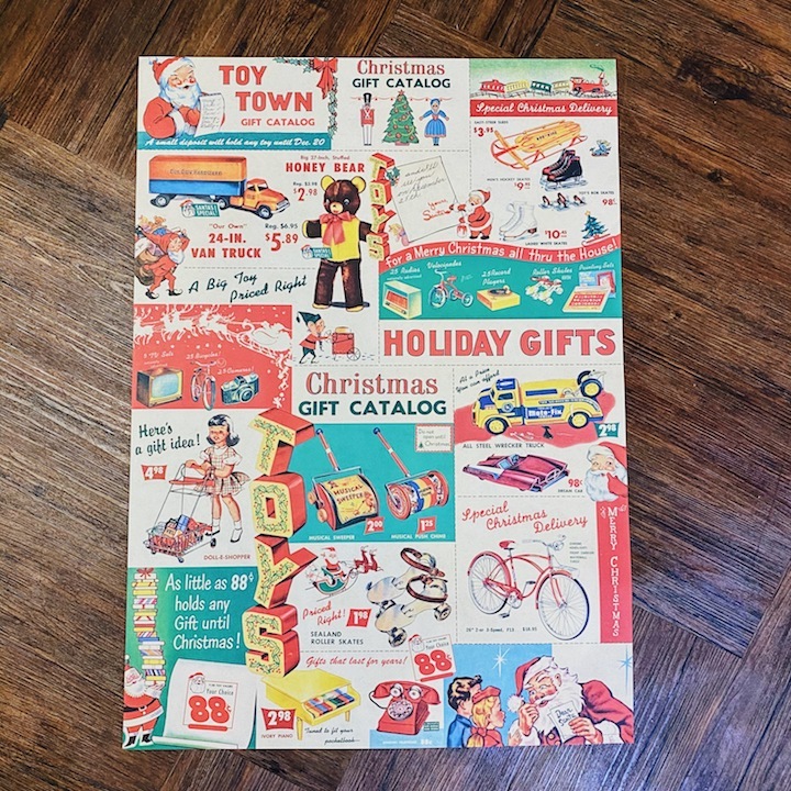 聖誕禮物 聖誕節 包裝紙/海報 ｜美國 Cavallini & Co