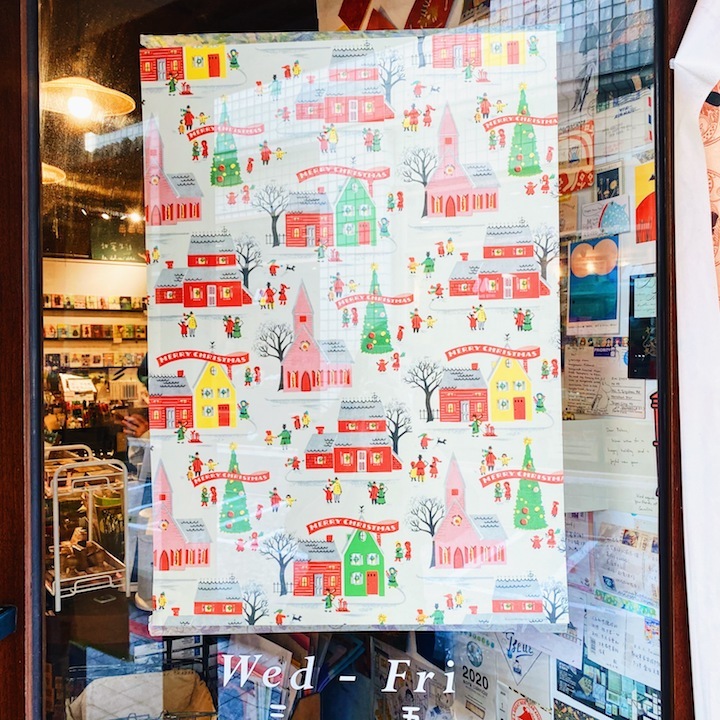 聖誕村 聖誕節 包裝紙/海報 ｜美國 Cavallini & Co