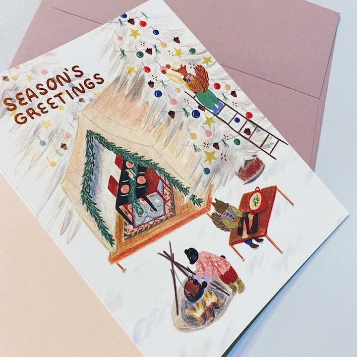 SMALL ADVENTURE 聖誕卡片 季節賀卡 聖誕派對