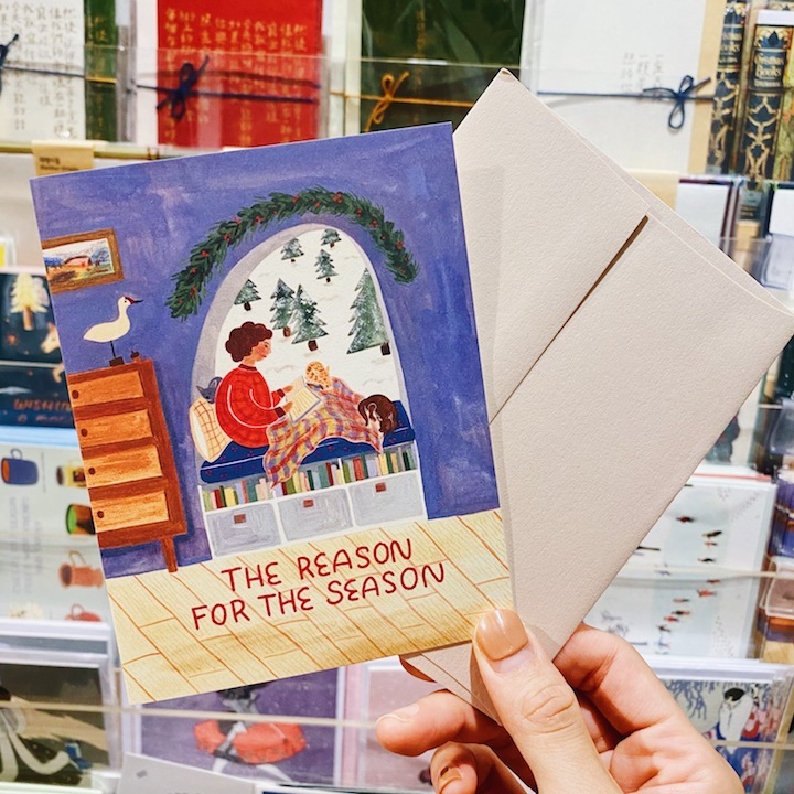 SMALL ADVENTURE 聖誕卡片 季節賀卡 冬日閱讀