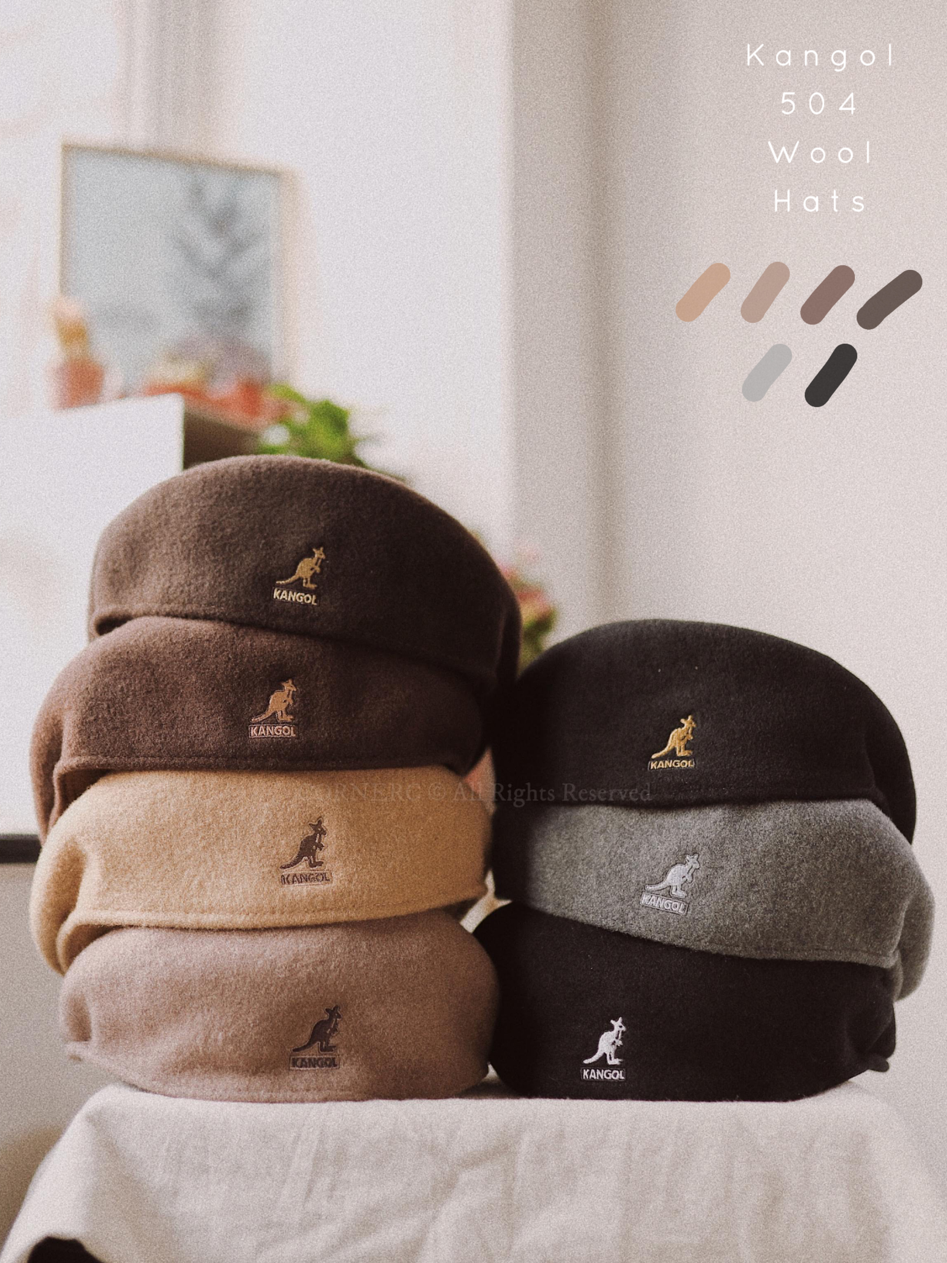 KANGOL 100% WOOL 504 CAP — 現貨發售