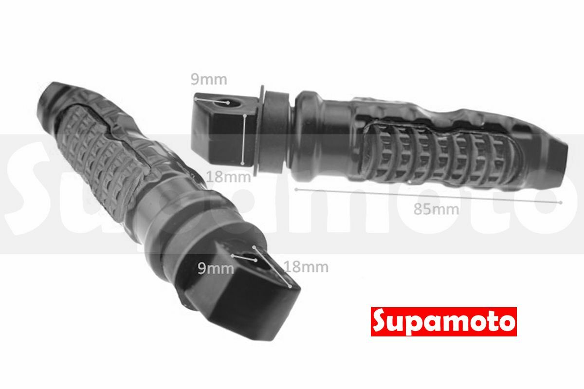 -Supamoto- 檔車 腳踏 A 踏板 通用 改裝 後座 後腳踏 野狼 KTR 復古 陽極 後踏板 雲豹 愛將