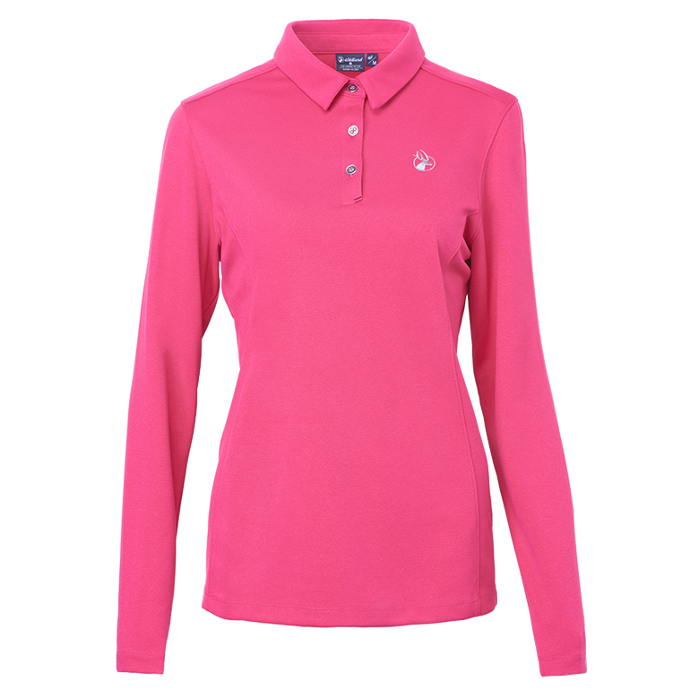 Wildland 荒野 0A62615 彈性POLO本布領保暖衣 女款 (2色) 吸濕快乾/高彈性/抗UV30/保暖/一體成型/商務休閒 12W62615