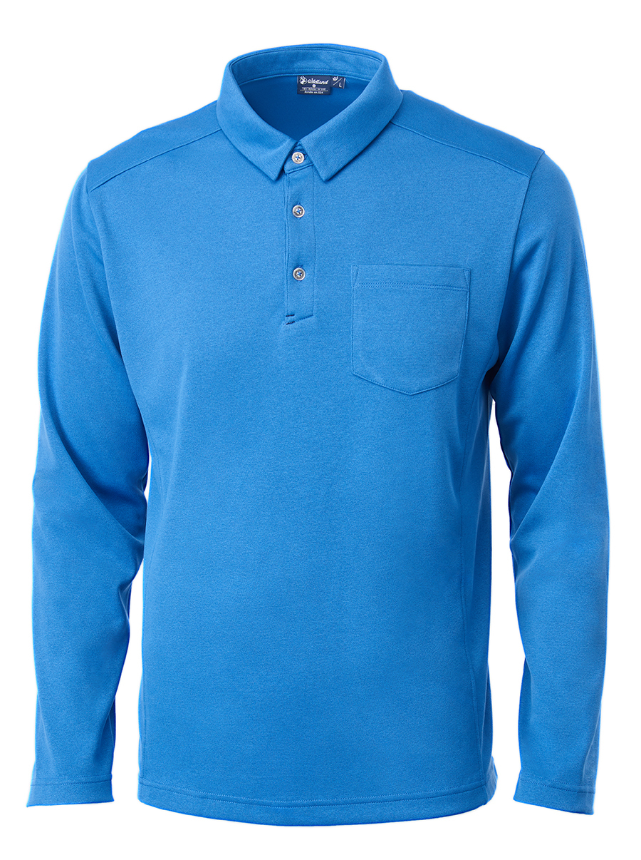 Wildland 荒野 0A62620 彈性POLO本布領保暖衣 男款 (2色) 吸濕快乾/高彈性/抗UV30/保暖/商務休閒 12W62620