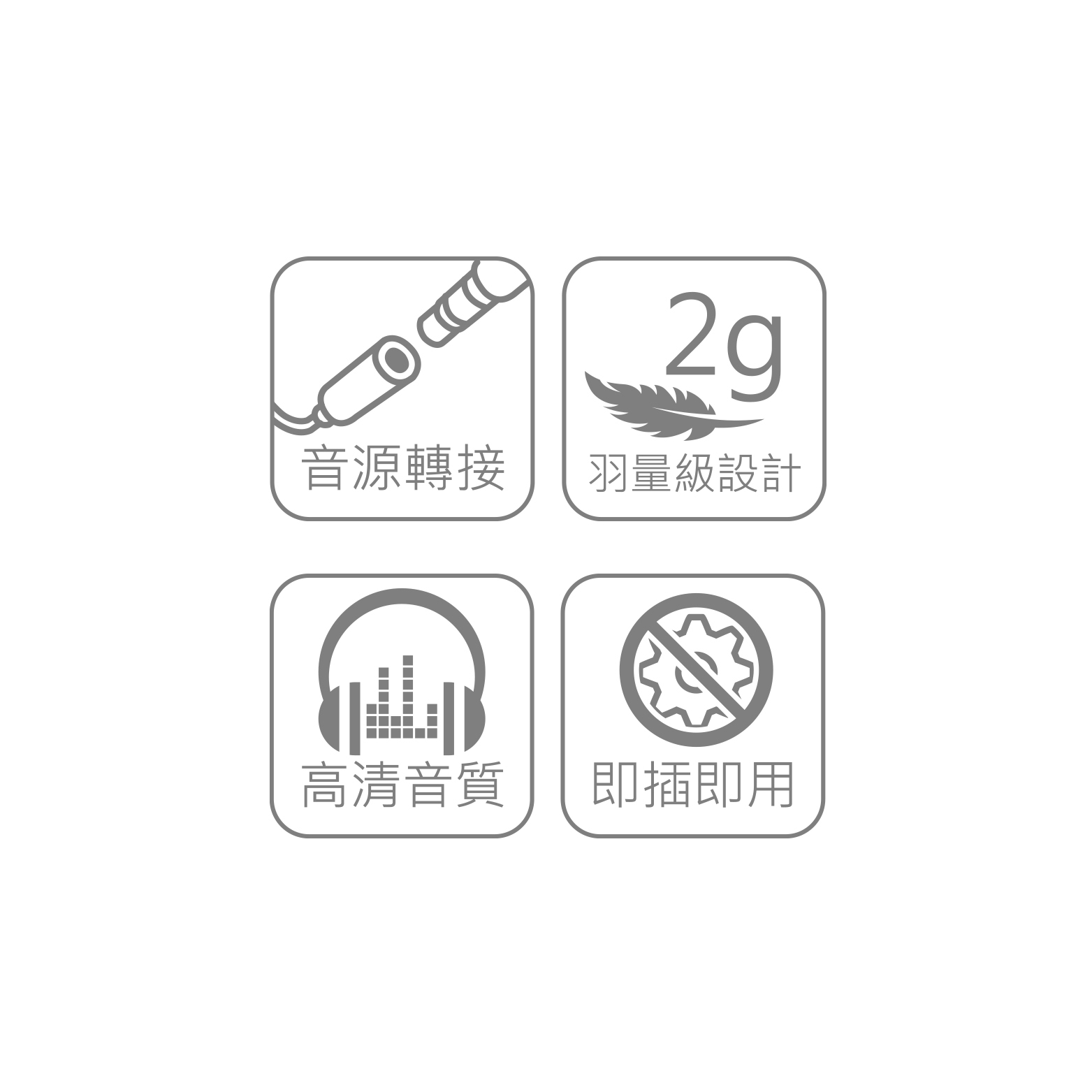 DAO301 Lightning轉3.5mm音頻轉接器