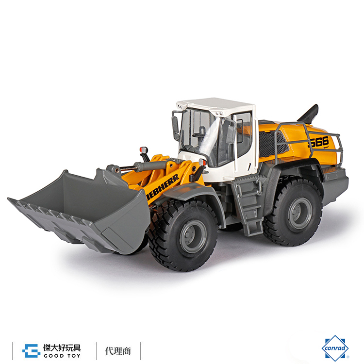 【特價】合金工程車 Conrad 2449/08 LIEBHERR L566 XPower Wheel loader輪式鏟裝機