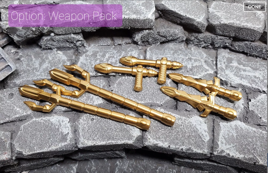 [LEQO LEQO] 聖鬥士武器包