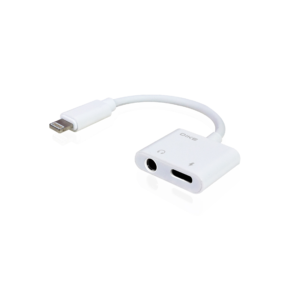 DAO310 Lightning一轉二3.5mm音頻/充電轉接器