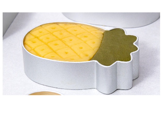 【Taiwanese Pineapple Cake 台式凤梨酥模具10pcs】Aluminum Square Rectangle Pineapple 凤梨酥模具